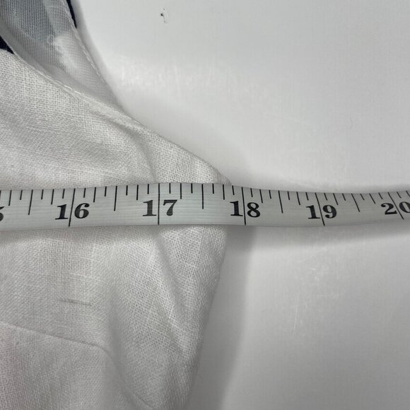 SMEG Collection Linen Colorblock Sleeveless Sheath Dress Black White Tan 14/16 - Picture 6 of 10